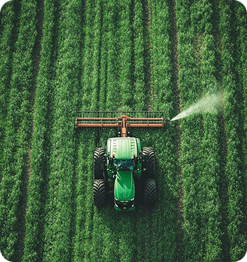 Team working at greenhouse